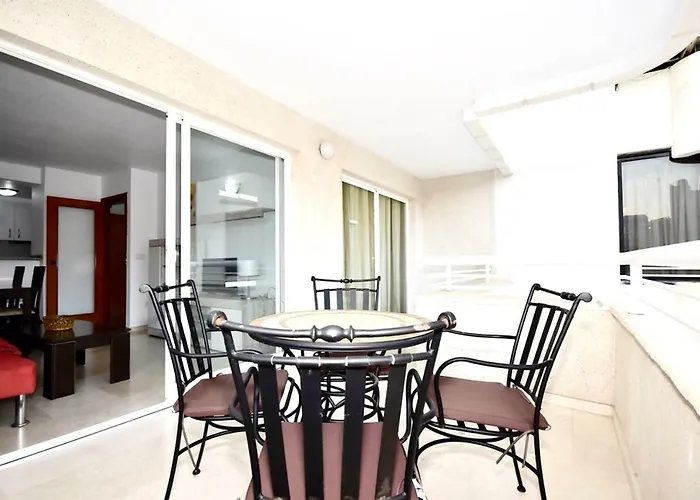 One Bedroom Appartement At Benidorm 700 M Away From The Beach With Sea View Shared Pool And Terrace