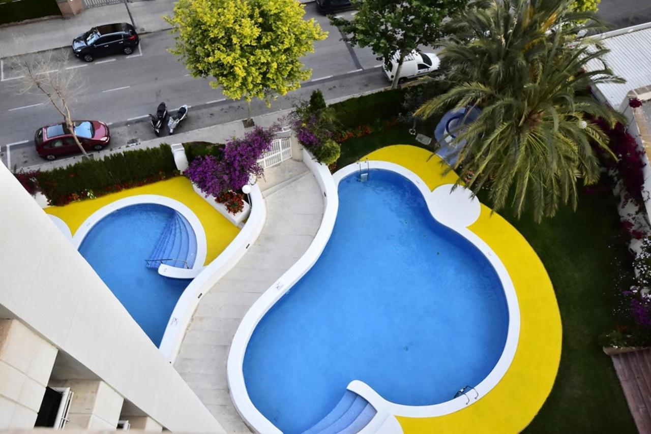 One Bedroom Appartement At Benidorm 700 M Away From The Beach With Sea View Shared Pool And Terrace