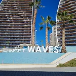 Sunny Morning Of Costa Blanca - Sunset Waves Benidorm