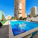 Apartment Sea View In Rincon De Loix- Free Parking, Pool, Wi-Fi, New Air Conditioning
