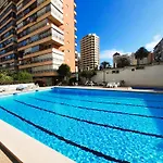 Apartment Sea View In Rincon De Loix- Free Parking, Pool, Wi-Fi, New Air Conditioning