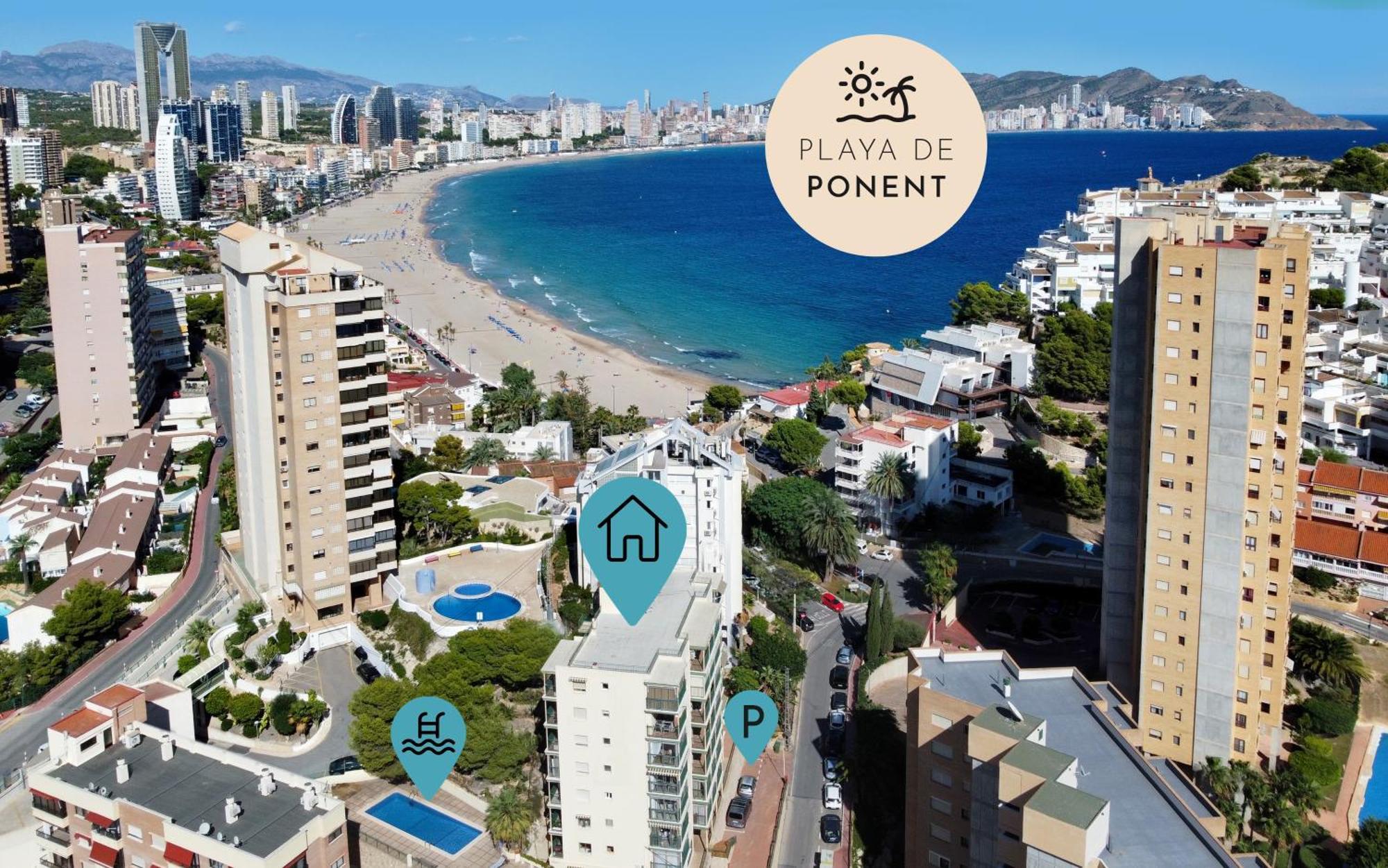 Con Piscina - 2 Playas Benidorm