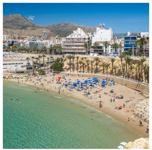 Luxury Primerisima Linea Playa Poniente Con 6,5 Mts De Vistas Frontales Al Mar Appartement