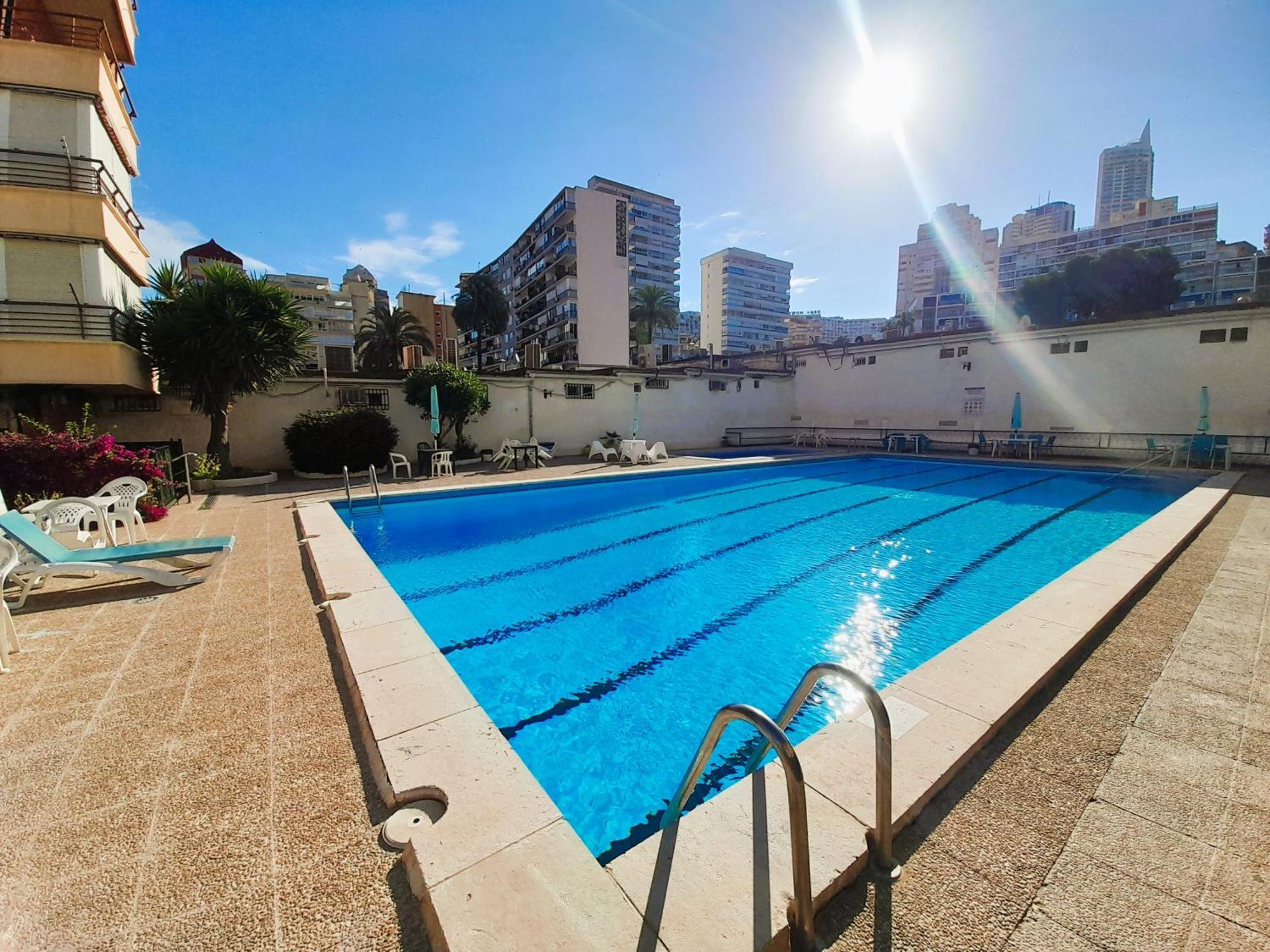 Sea View In Rincon De Loix- Free Parking, Pool, Wi-fi, New Air Conditioning Apartment Benidorm