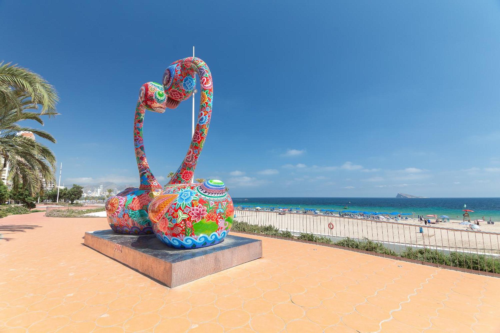 Apartment Luxury Primerisima Linea Playa Poniente Con 6,5 Mts De Vistas Frontales Al Mar Benidorm