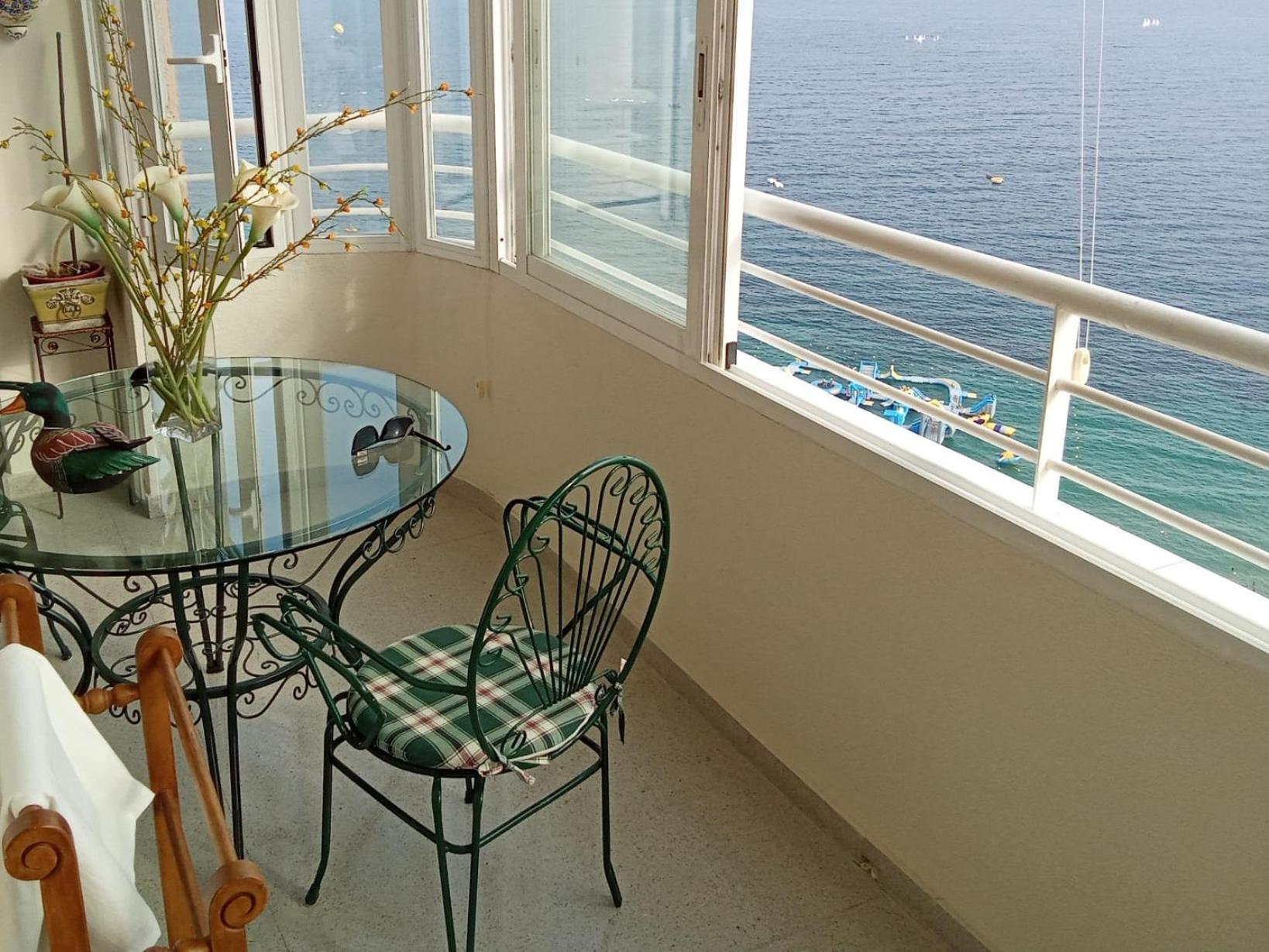 Nuevo Apto Balcon De Poniente 1 A Linea Playa Torre 2 Luxe Sm Con Aire, Piscina,jar Vistas Espectaculares Al Mar De
