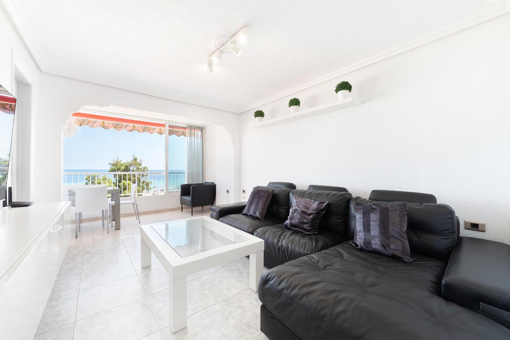 Luxury Primerisima Linea Playa Poniente Con 6,5 Mts De Vistas Frontales Al Mar Apartment *