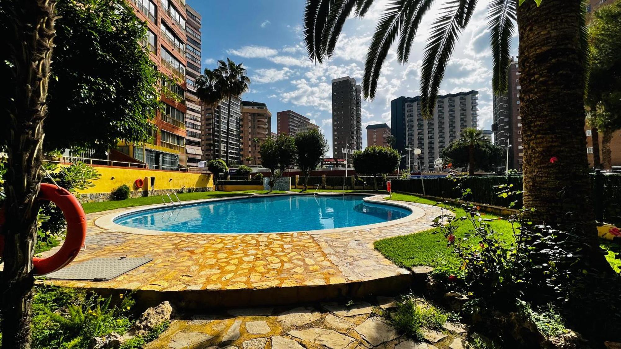 Apartment Avec Vue Sur La Et Les Montagnes 360 M De La Benidorm
