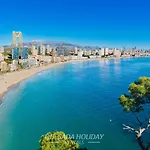 100Mts To Beach, Luxury Apartment Benidorm Encanto