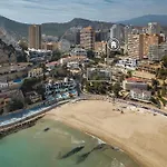 Benidorm Poniente Apartment On The Beach For 6