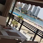 1ªLinea 4-5 pax Wifi-Benidorm1hab y 2 sofas, Aire, Playa Levante Apt Cachirulo