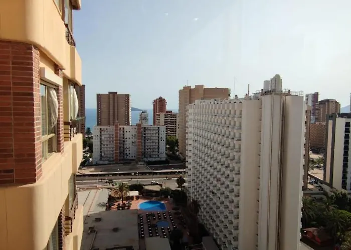 Precioso Apartamento Con Piscina Y Vistas Al Mar Mediterraneo.