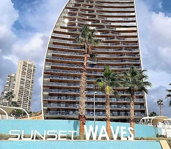 Sunset Waves Excellent Apartment In Benidorm