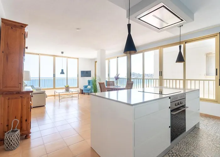 Beachfront Apartment In Poniente