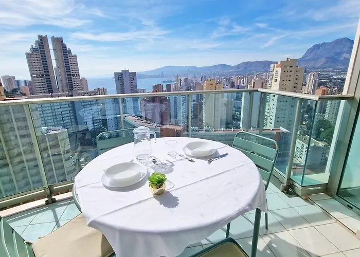 Terraza privada con vistas panorámicas