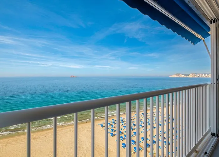 Apartamento En Benidorm A 1A Linea Del Mar