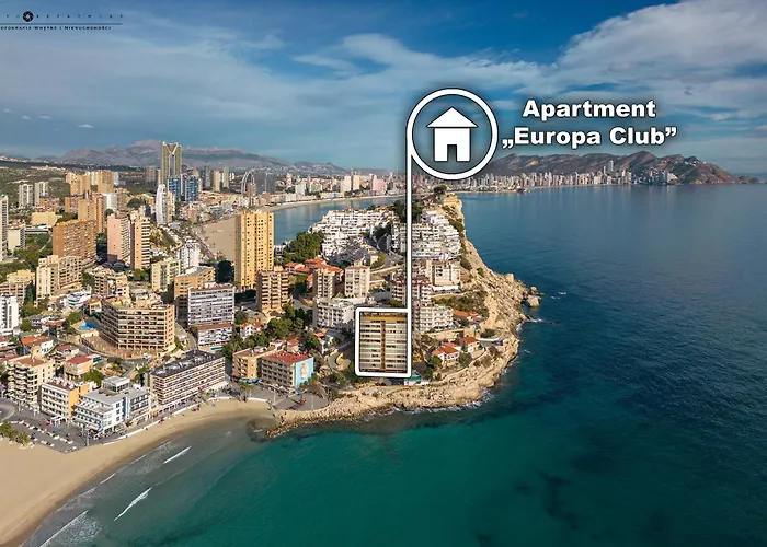 Europa Club Apartment, La Cala De Finestrat, Benidorm, Next To The Beach, Ground Floor, Air Cond