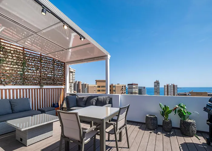 Penthouse Cervantes Sea View Levante Beach
