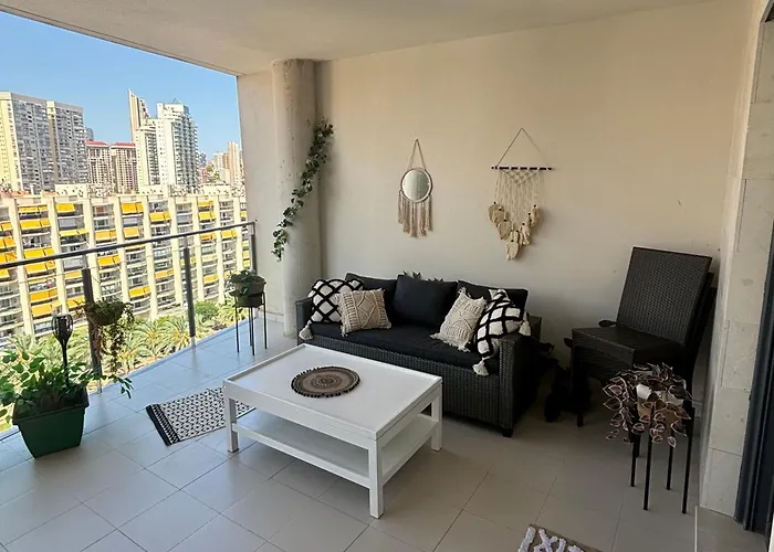 Oasis Cala Alta New Apartment 120Qm Free Parking, Pool, 2 Bath, 3Bdr, Wi-Fi, Air-Condit
