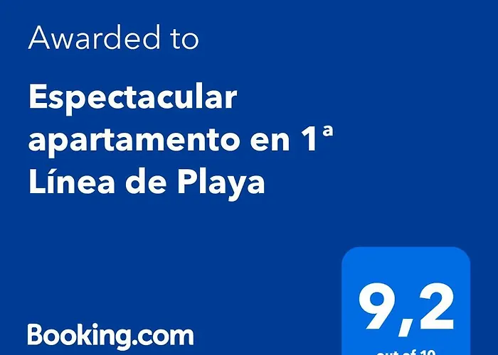 Espectacular Apartamento En 1ª Linea De Playa