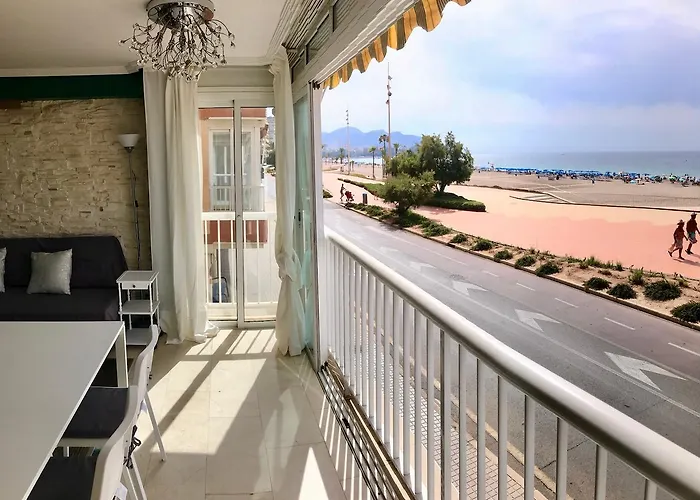 Poniente Beach Promenade Blueline