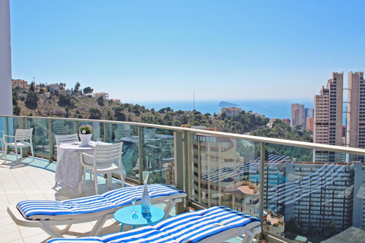 Skyline 20 De Lujo Con Terraza Privada Y Vistas Al Mar Apartment Benidorm