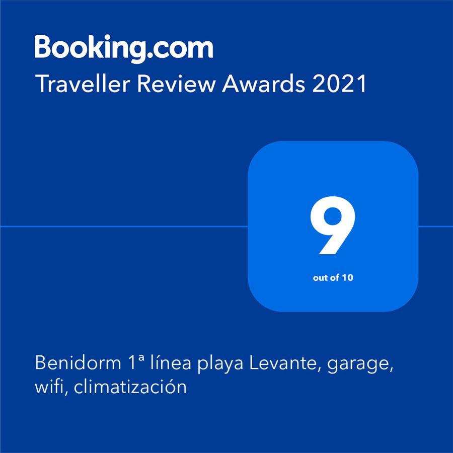 1ª Línea Playa Levante, Garage, Wifi, Climatización Apartamento Benidorm