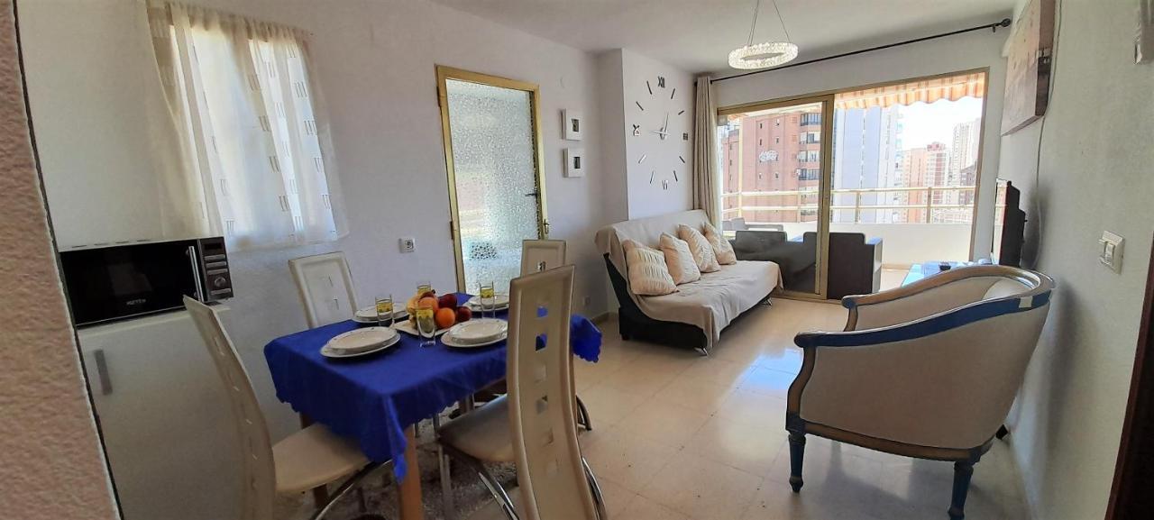 Agustina Seaview In Rincon De Loix -free Parking, Wi-fi, Pool, New Air Conditioning, Sea View Apartment