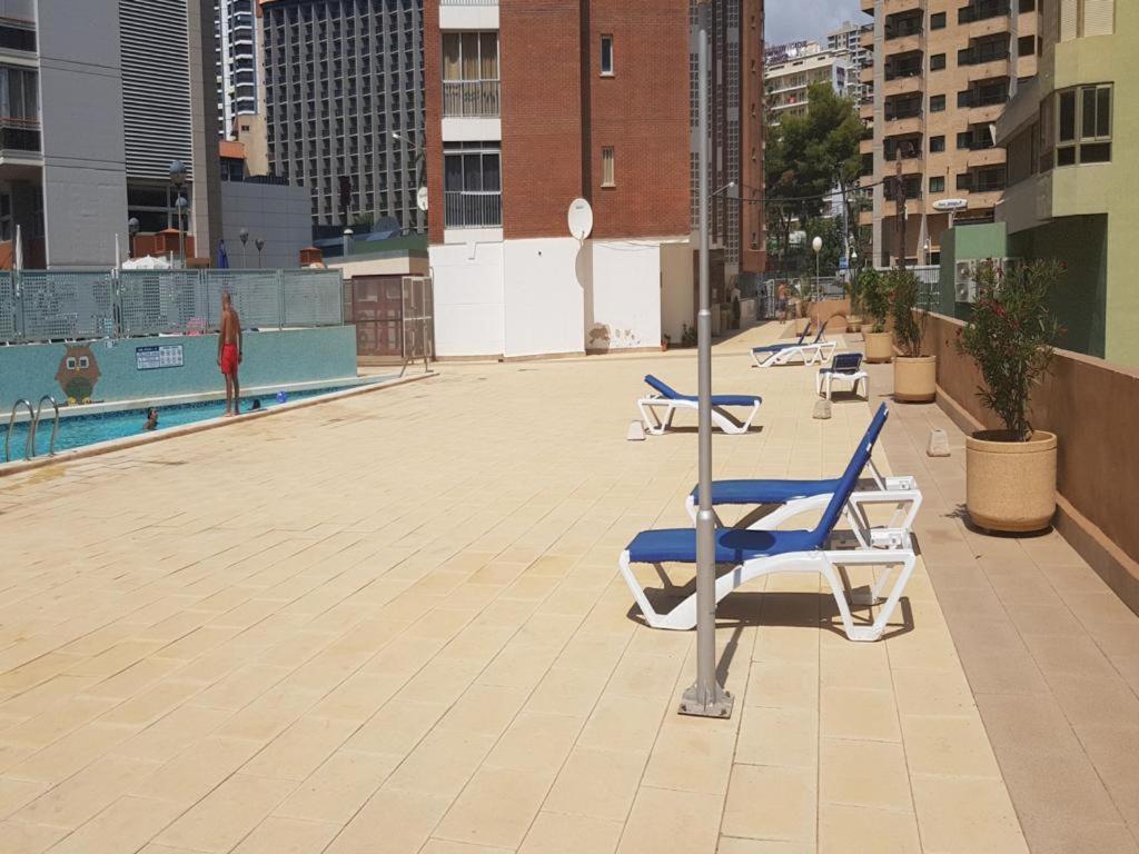 Fin Semana Apts, 4a6 Pax 2ªlinea Playa, Con Aire, Piscina, Garaje * Benidorm