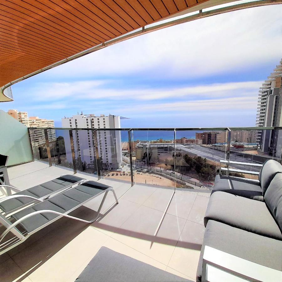 Sunset Waves Excellent In Apartment Benidorm