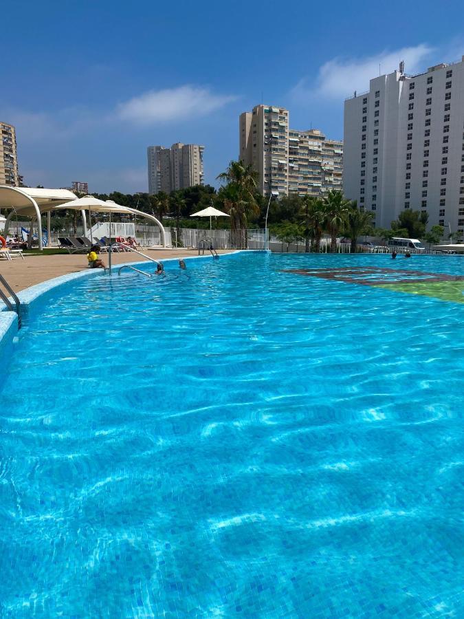 Sunset Waves Blue Sky Benidorm