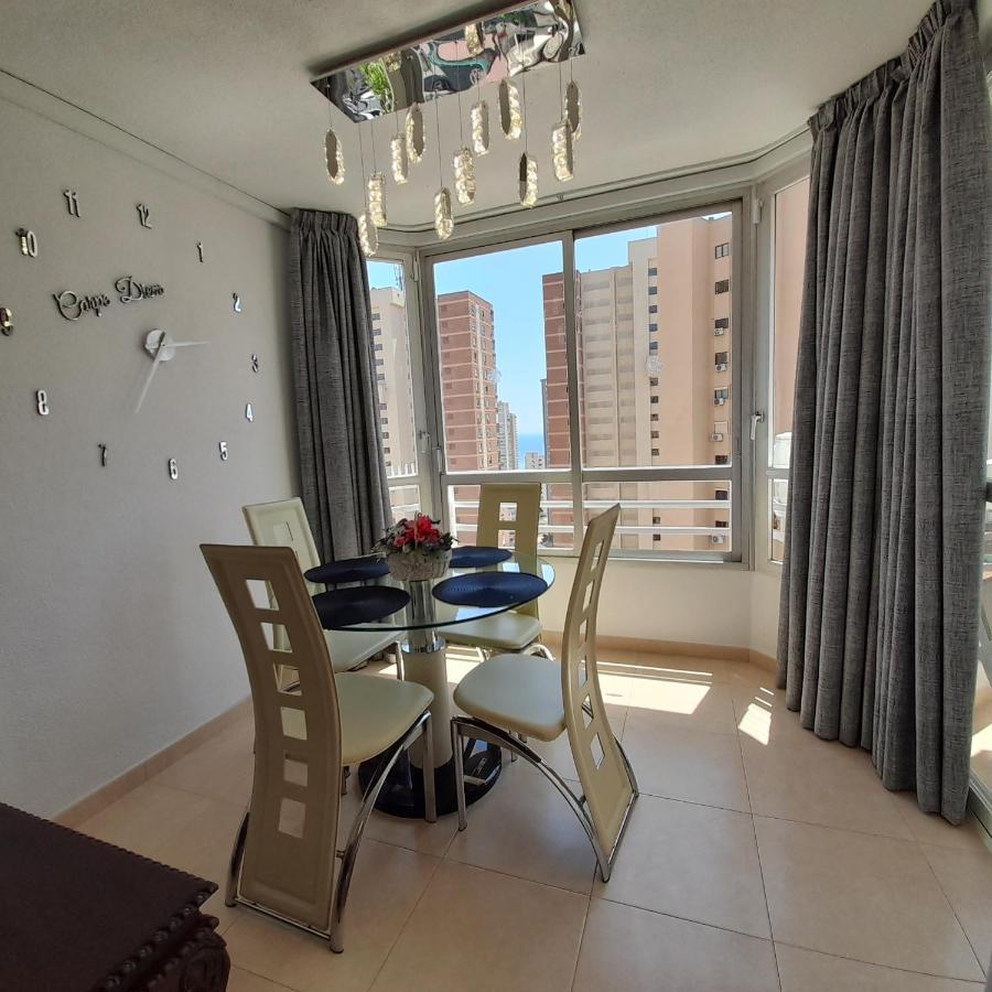 Glamour Alhambra Rincon De Loix Benidorm-sea View-free Parking, Wi-fi, Pool, New Air Conditioning *