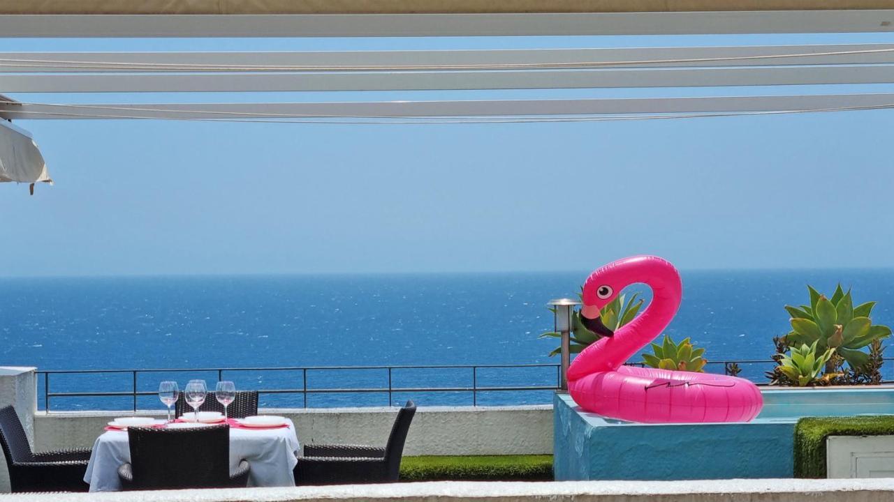 Terraza Con Piscina Privada Y Vistas Al Mar * Benidorm