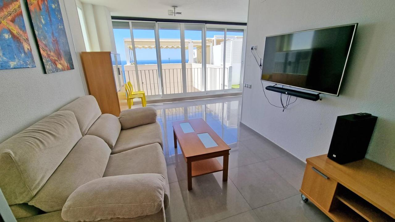 Terraza Con Piscina Privada Y Vistas Al Mar Apartment Benidorm