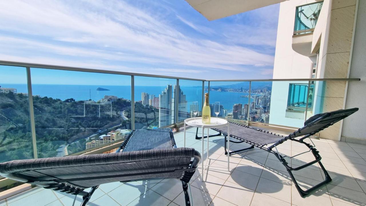 Terraza Privada Y Soleada Con Vistas Al Mar - Planta 26 Benidorm