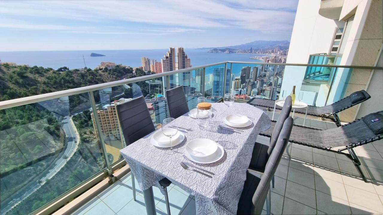 Terraza Privada Y Soleada Con Vistas Al Mar - Planta 26 * Benidorm
