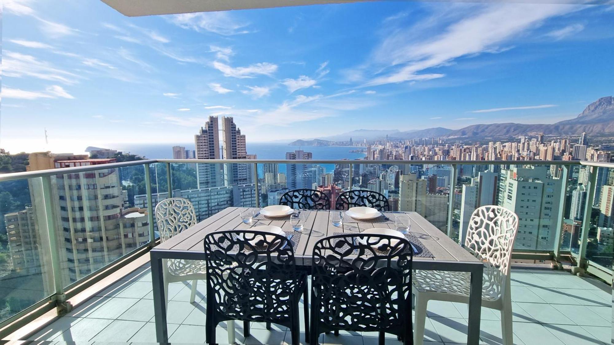 Skyline 18 Terraza Privada Con Impresionantes Vistas Al Mar Appartement *