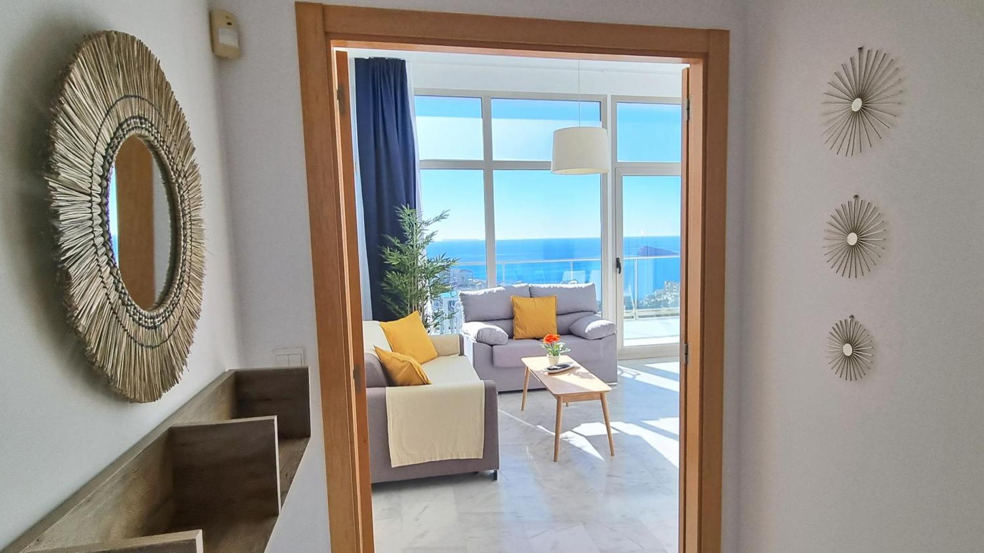 Gran Terraza Privada Con Vistas Al Mar - Planta 30 Benidorm