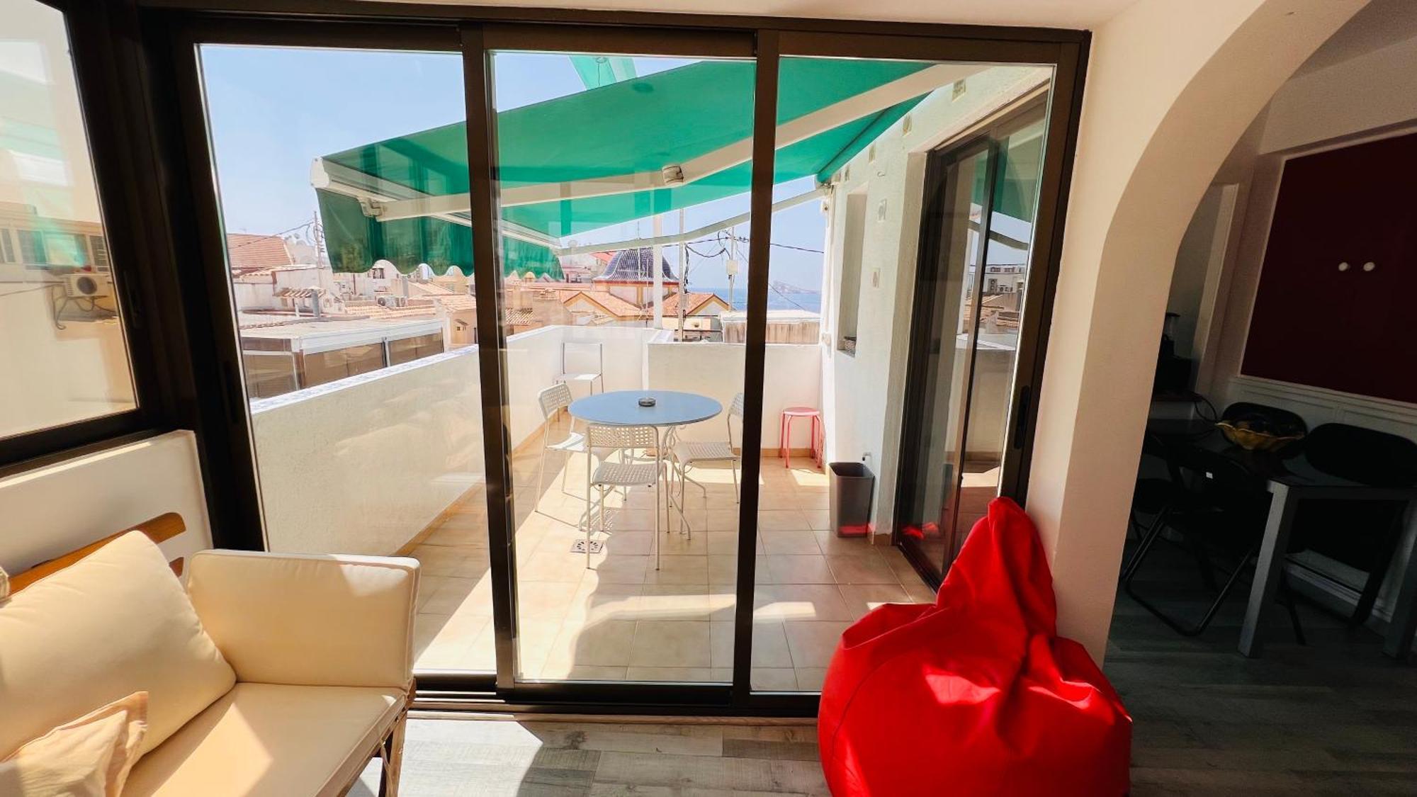 Atico Con Vistas En El Casco Antiguo De * Benidorm