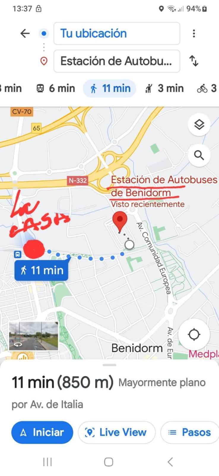 Estudio Sin Cocina En * Benidorm