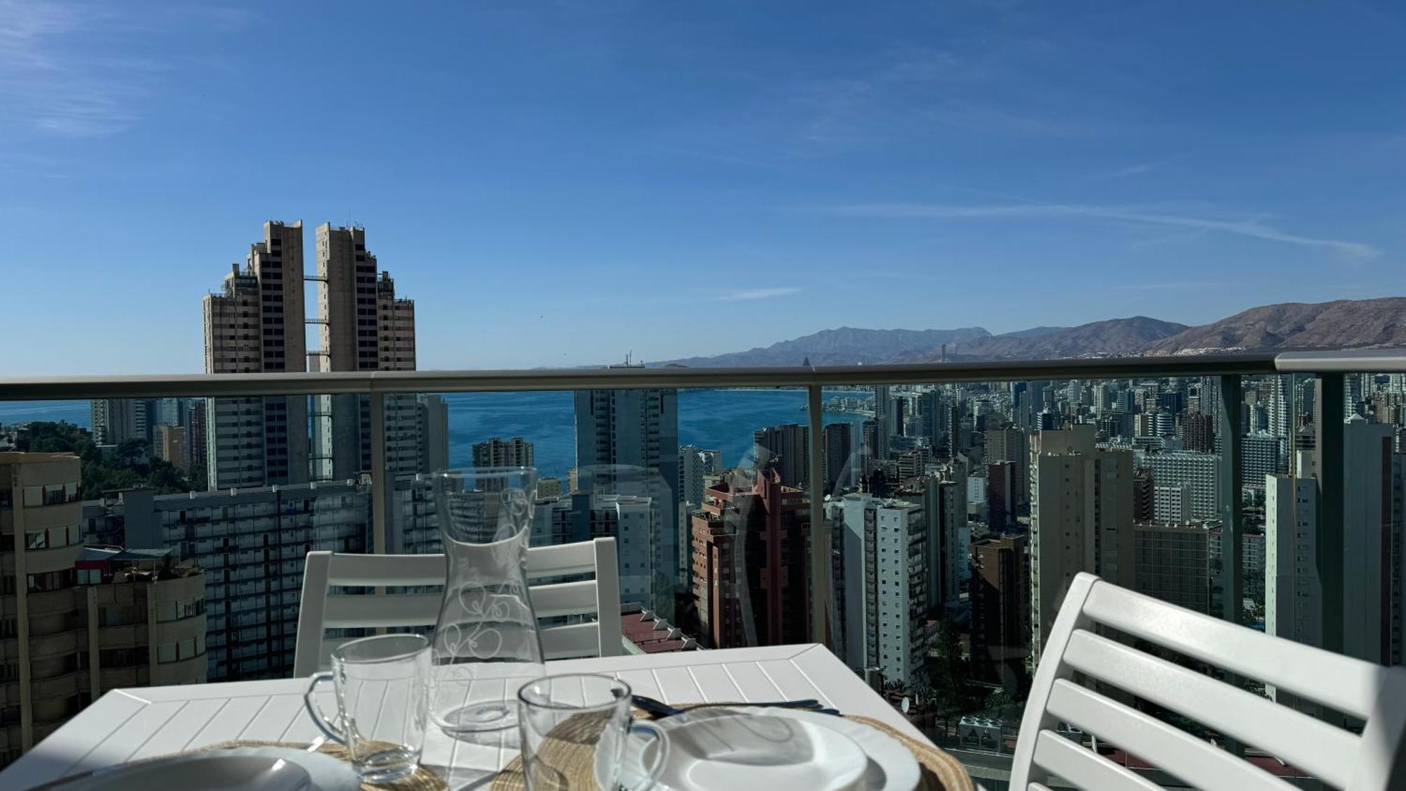 Apartamento Skyline 13 Con Terraza Privada Y Vistas Benidorm