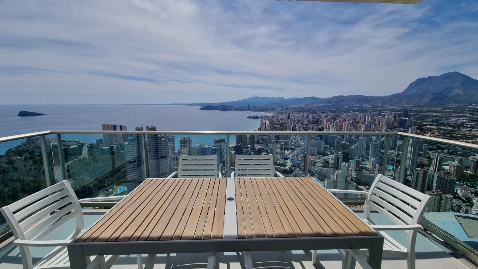Appartement Skyline 37 Terraza Con Vista Al Mar Benidorm