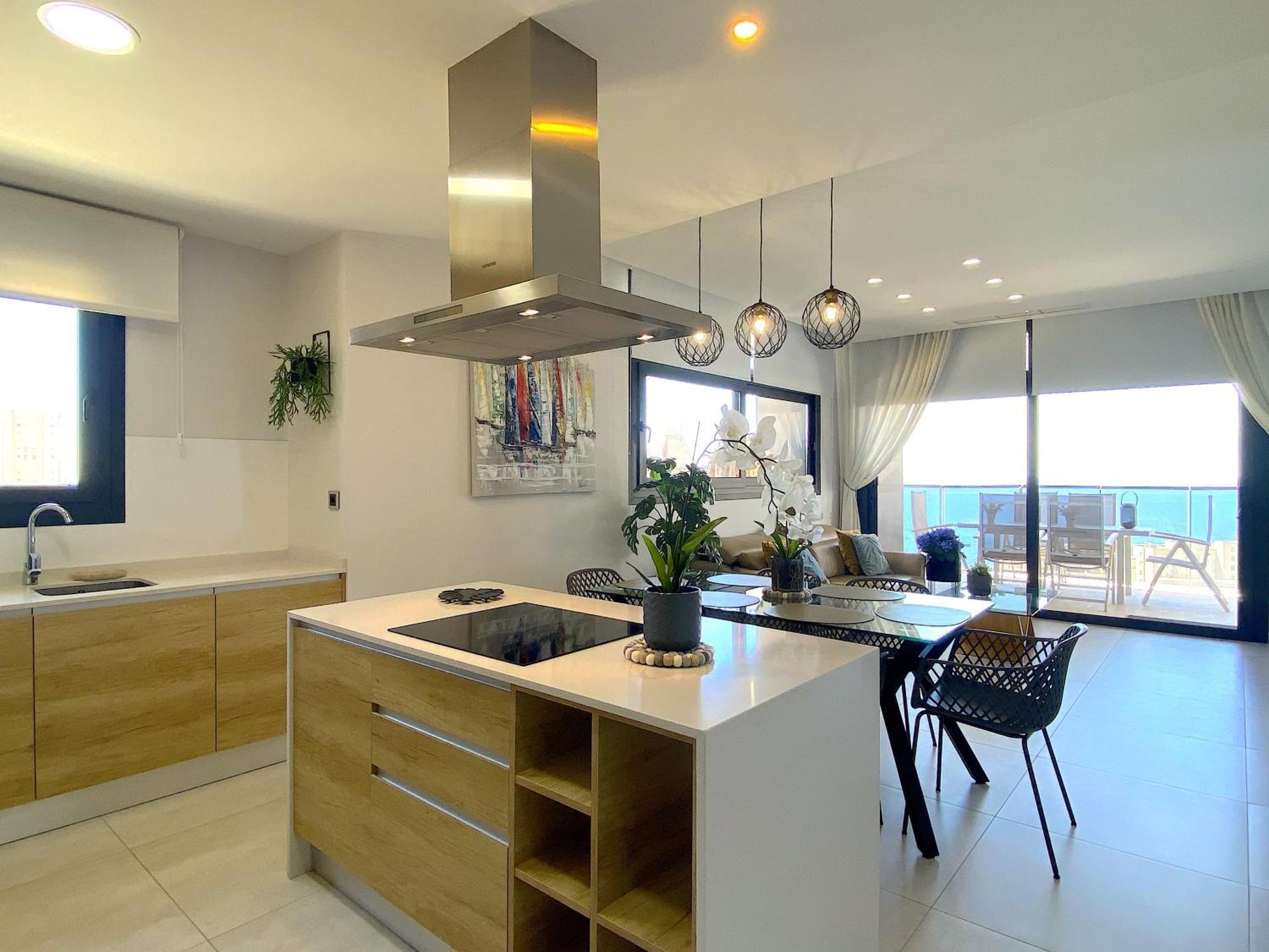 Lujoso Con Impresionantes Vistas Al Mar Appartement Benidorm