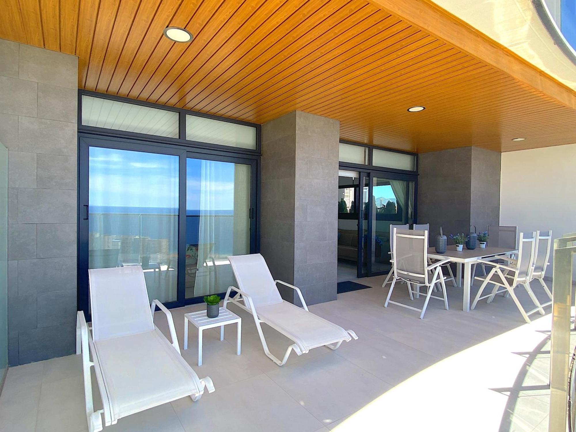 Lujoso Con Vista Al Mar - Sunset Waves Apartamento Benidorm