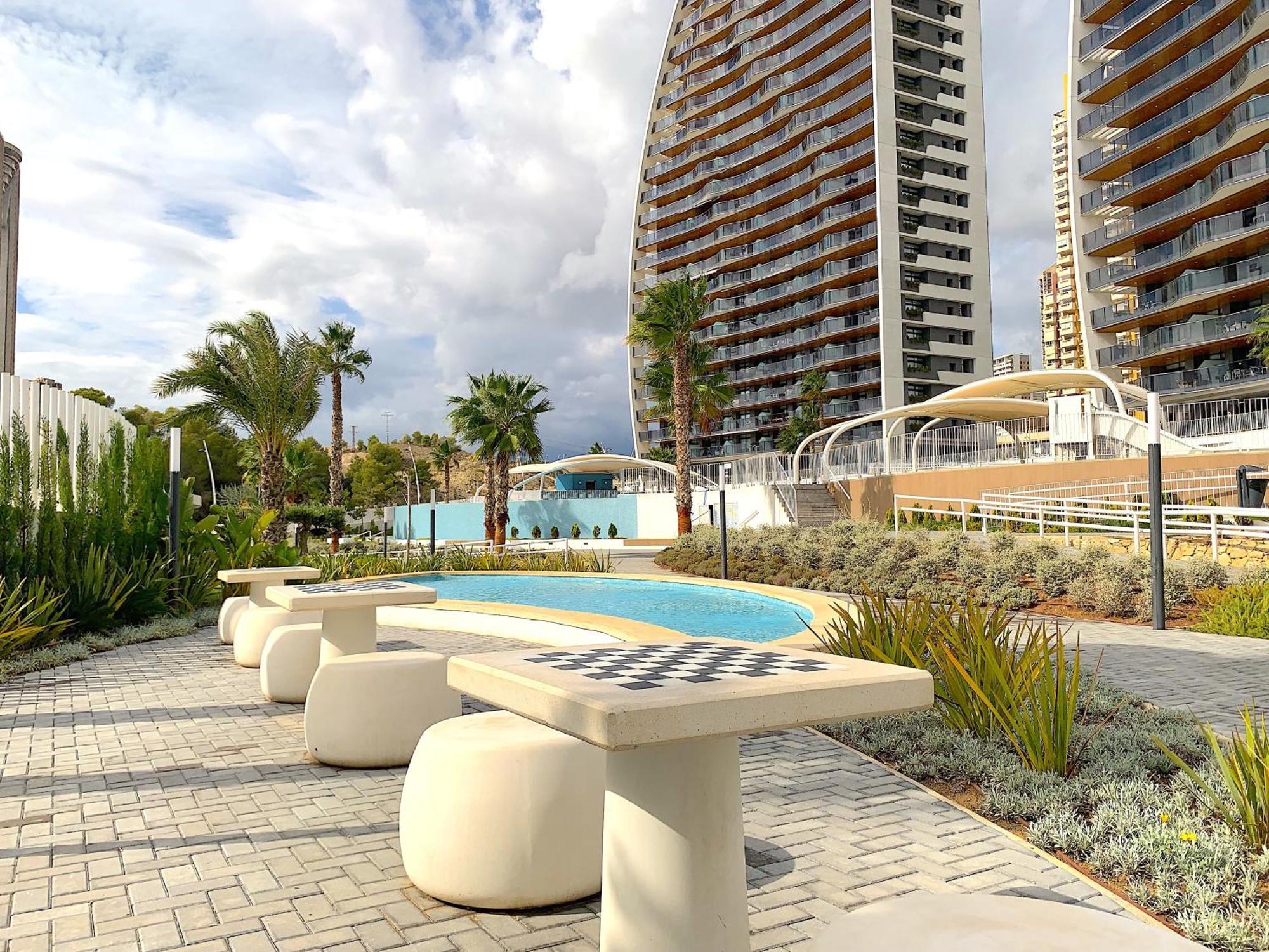 Apartamento Lujoso Con Vista Al Mar - Sunset Waves Benidorm