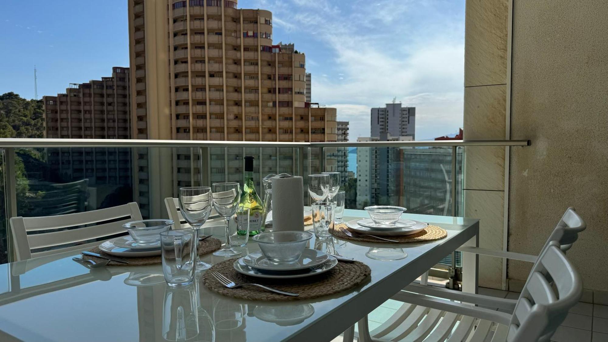 Skyline 2 Gran Terraza Privada Y Vistas A La Piscina Benidorm