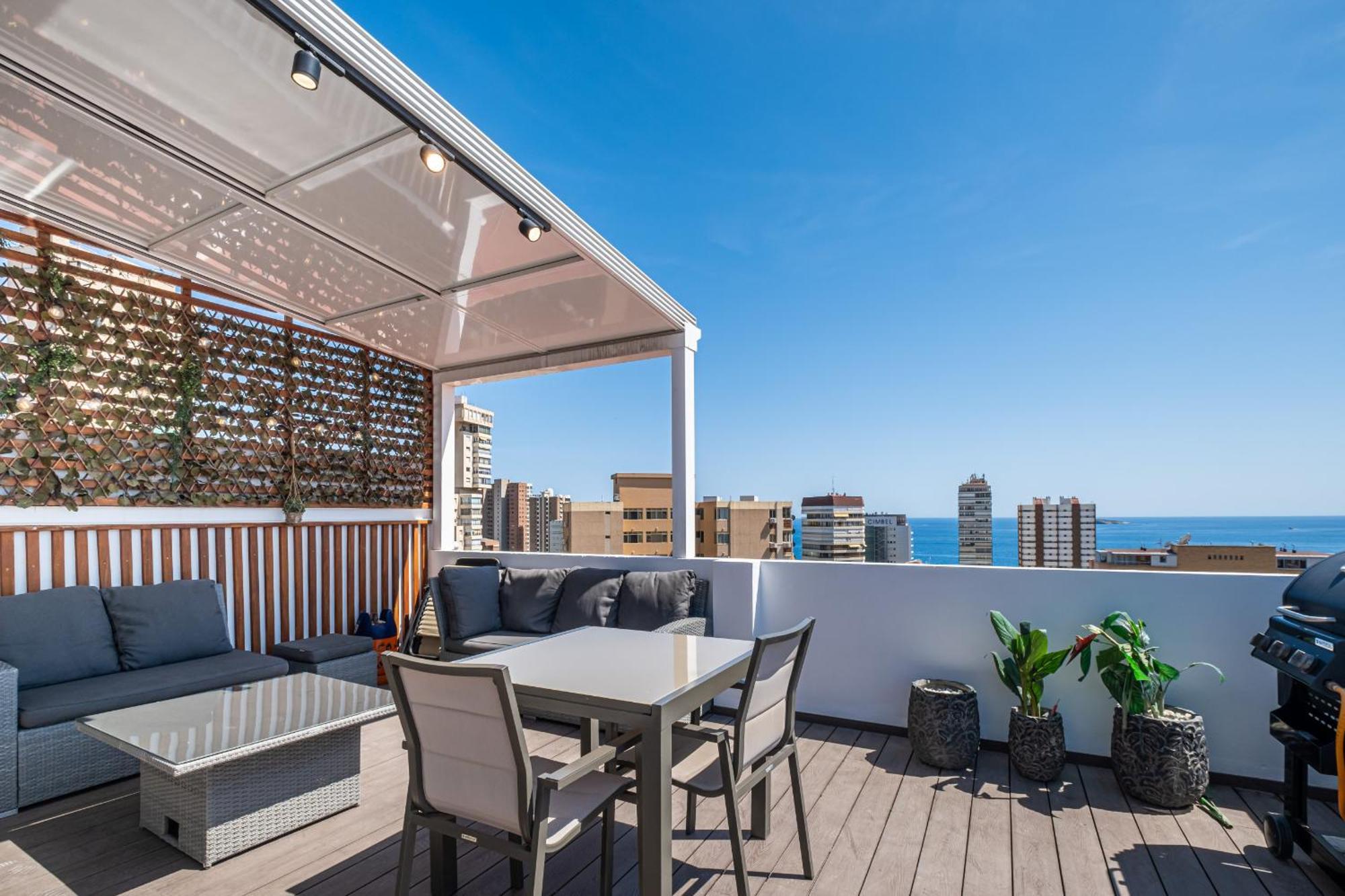 Penthouse Cervantes Sea View Levante Apartamento Benidorm