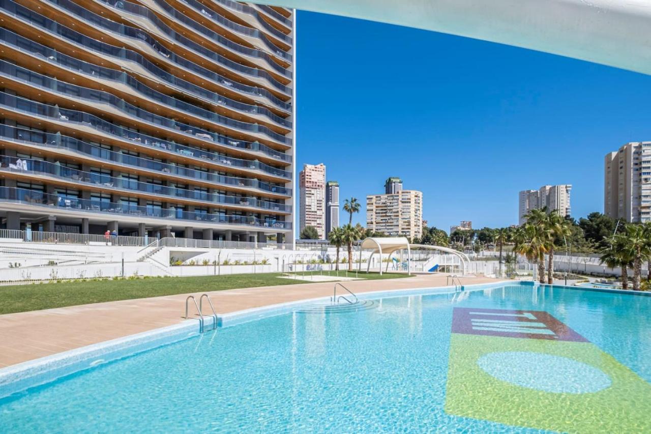 Lujo En Sunset Waves Sauna Tenis Vistas Al Mar Gym * Benidorm