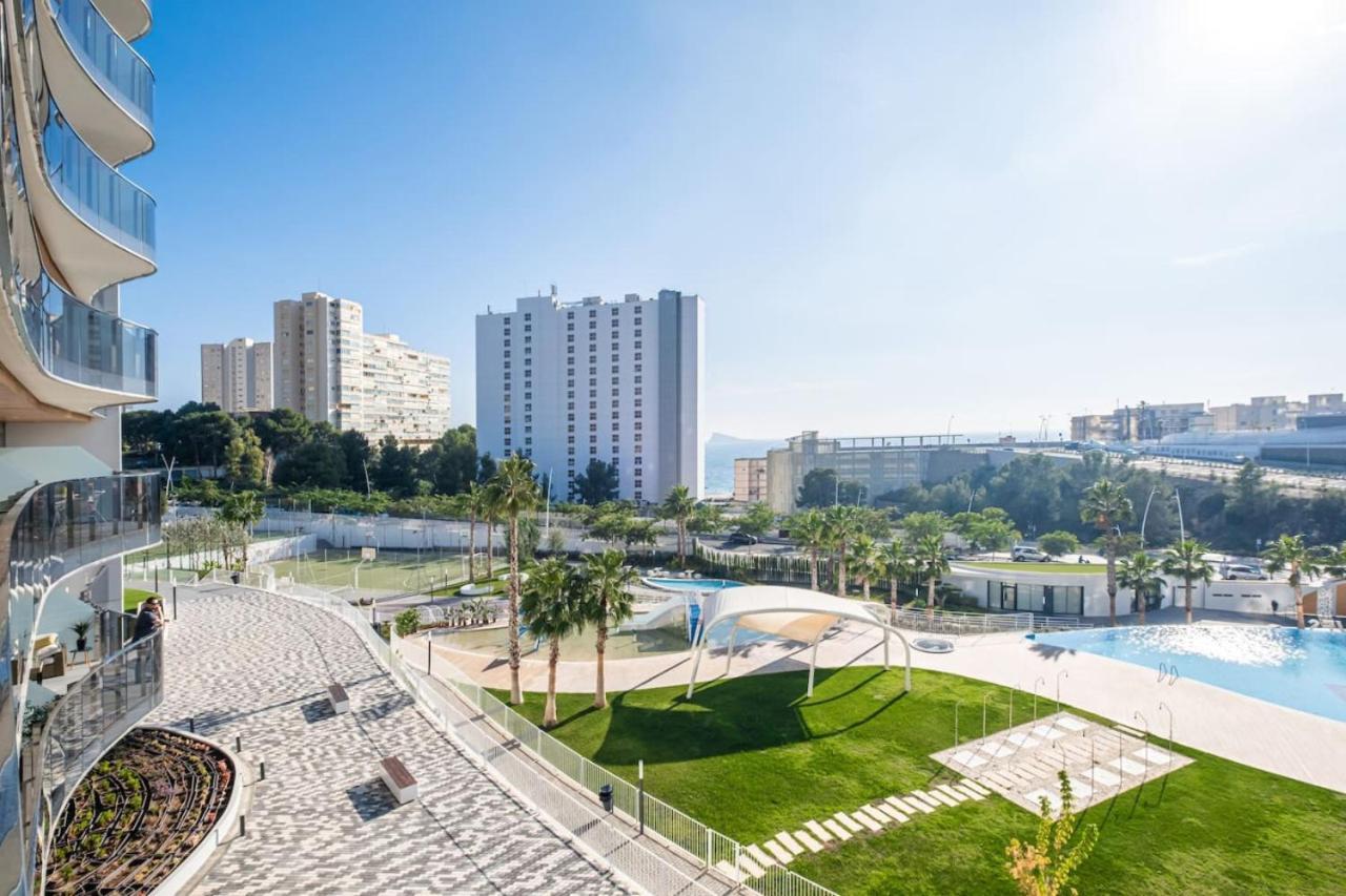 Lujo En Sunset Waves Sauna Tenis Vistas Al Mar Gym Apartamento