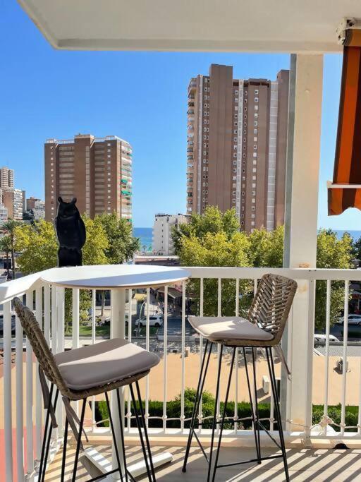 Noir Fabulosa Terraza Con Vistas Al Mar 2hb Apartment Benidorm